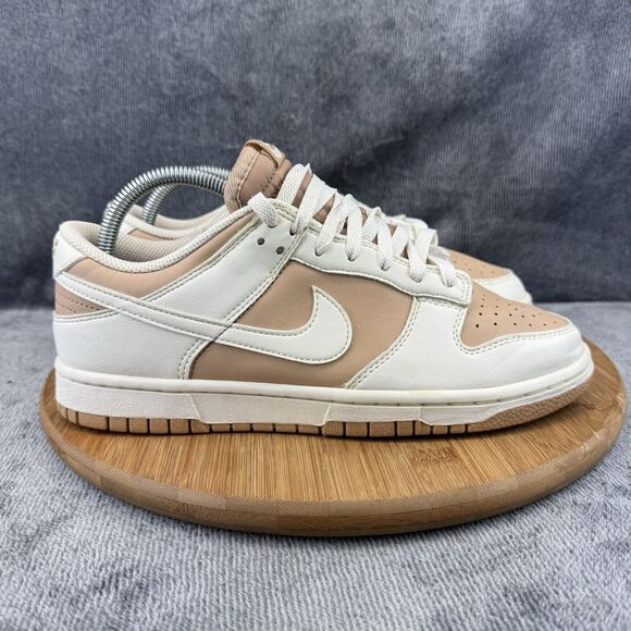 Nike Women's Sneakers in White and Tan - Picture 1 of 9